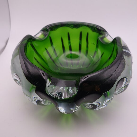 Nice Green Cigar Ash Tray - Picture 12 of 14